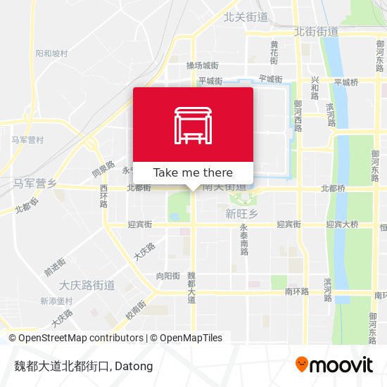 魏都大道北都街口 map