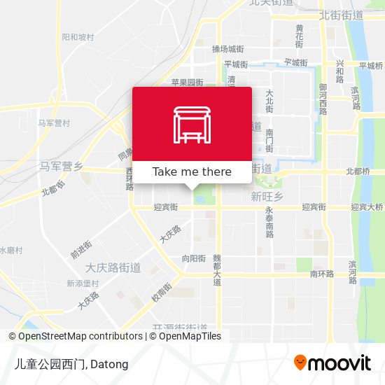 儿童公园西门 map