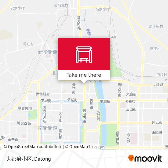 大都府小区 map