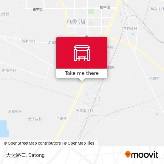 大运路口 map