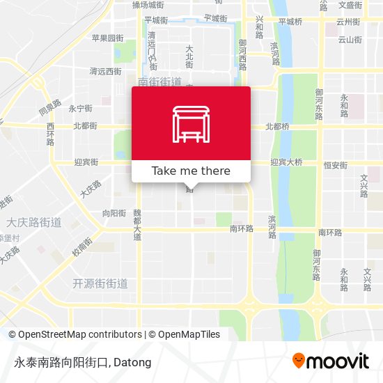 永泰南路向阳街口 map