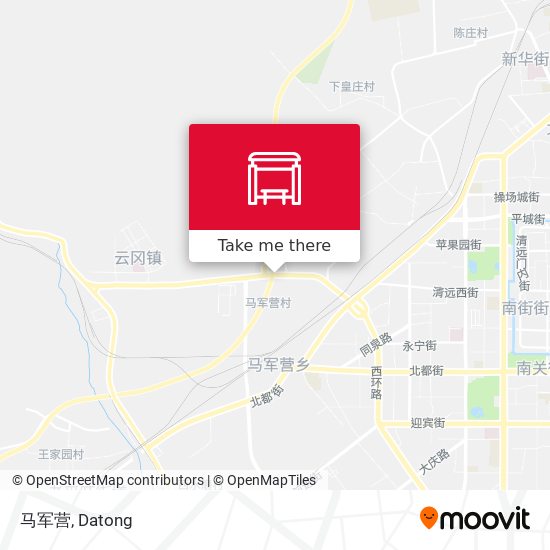 马军营 map
