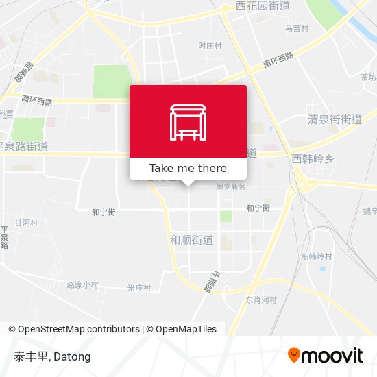 泰丰里 map