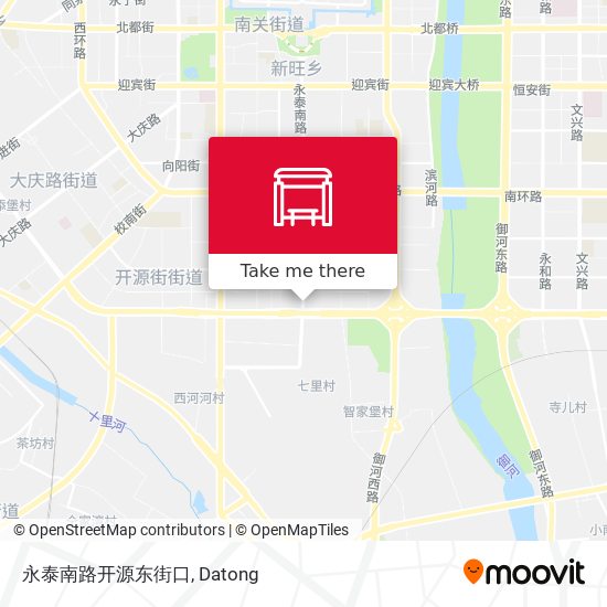 永泰南路开源东街口 map