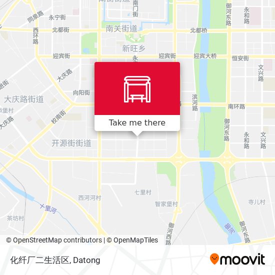 化纤厂二生活区 map