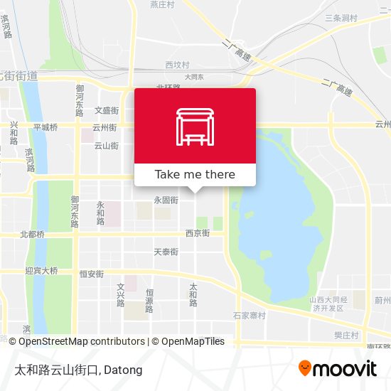 太和路云山街口 map
