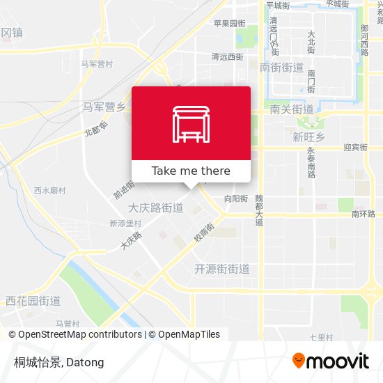 桐城怡景 map
