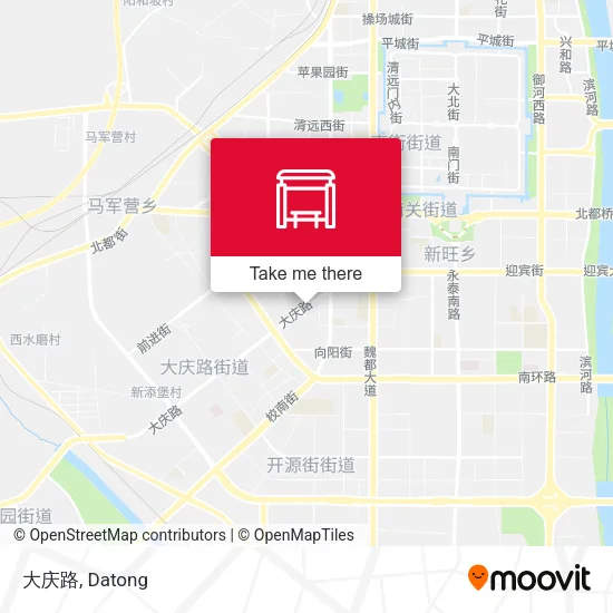 大庆路 map