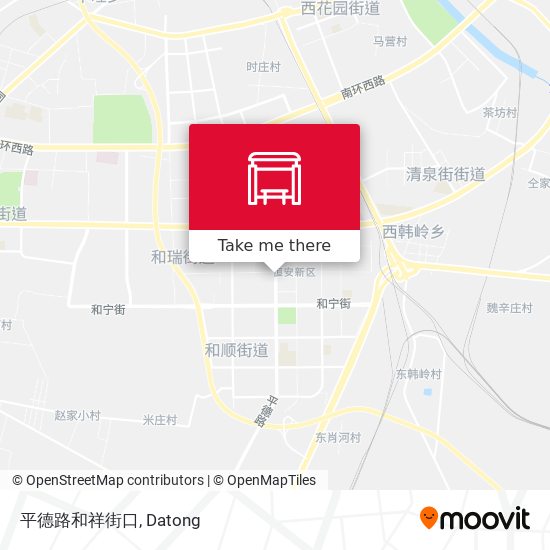 平德路和祥街口 map