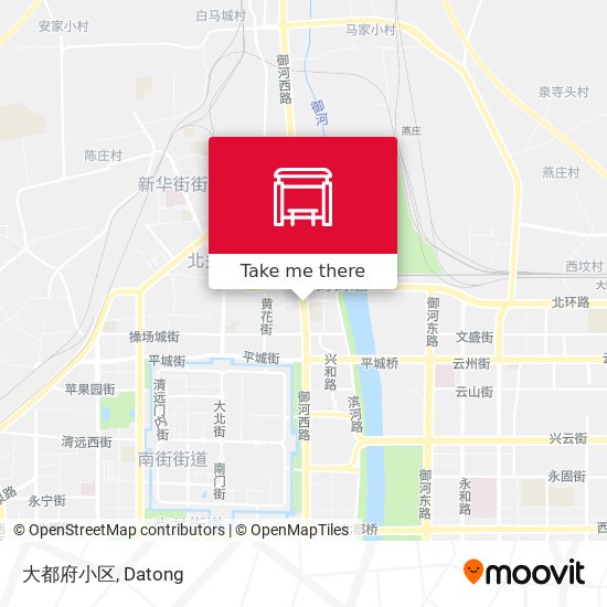 大都府小区 map