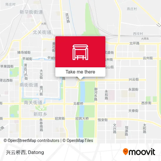 兴云桥西 map