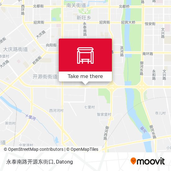 永泰南路开源东街口 map