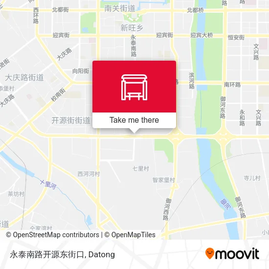 永泰南路开源东街口 map