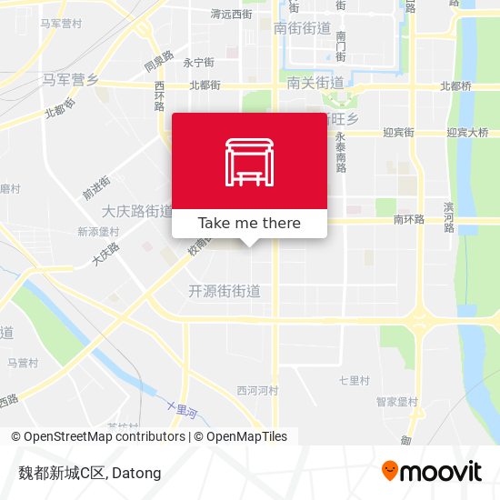 魏都新城C区 map