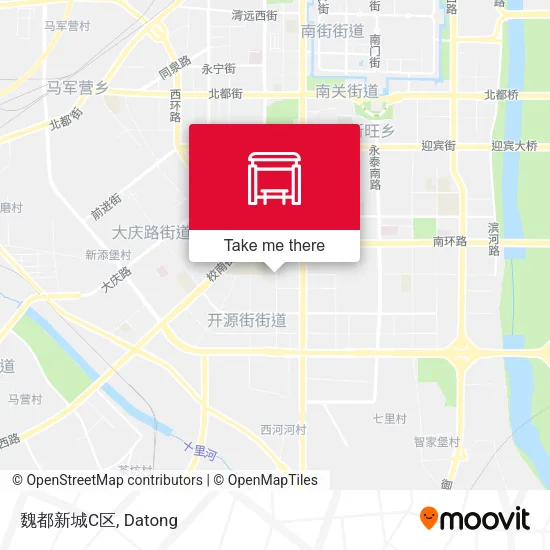 魏都新城C区 map