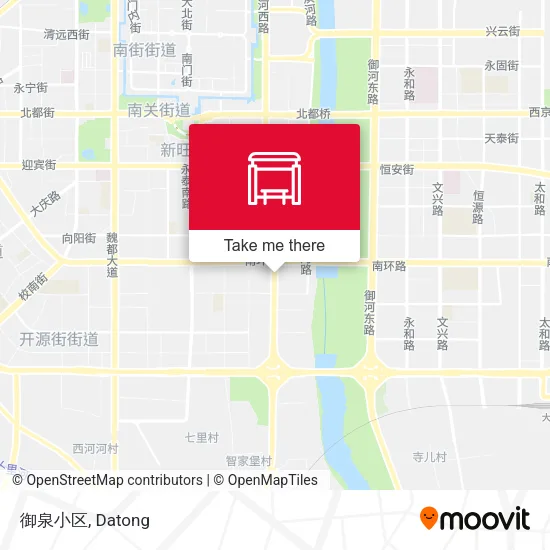 御泉小区 map