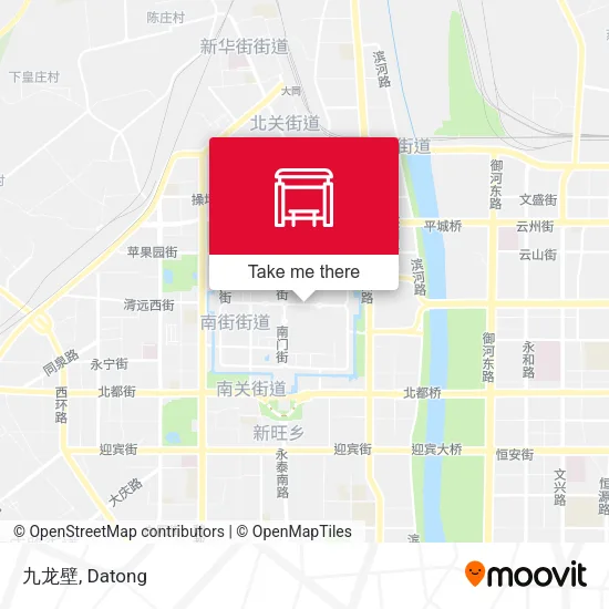 九龙壁 map