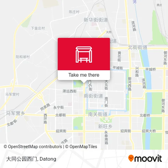 大同公园西门 map