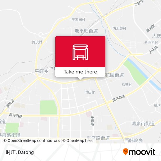 时庄 map