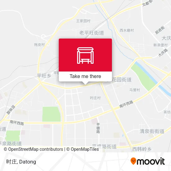 时庄 map