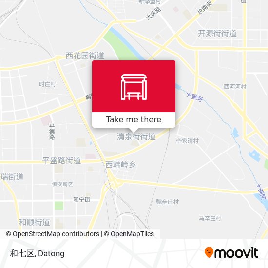 和七区 map