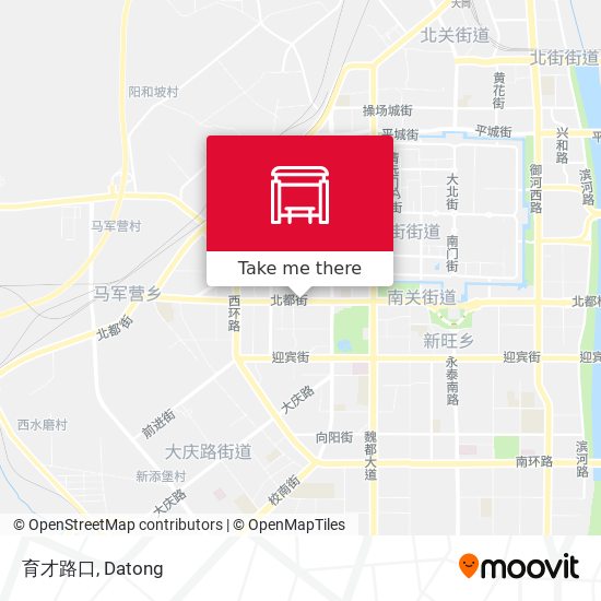 育才路口 map