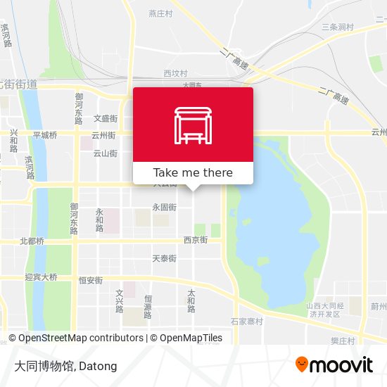 大同博物馆 map