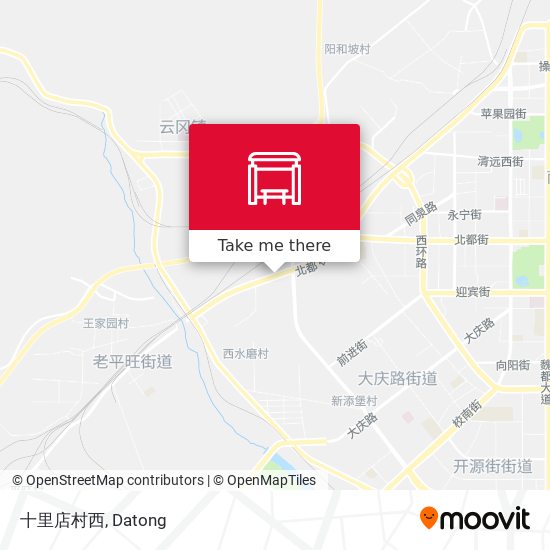 十里店村西 map