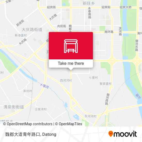 魏都大道青年路口 map