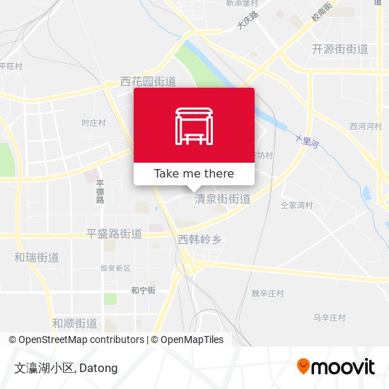 文瀛湖小区 map