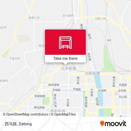 西马路 map