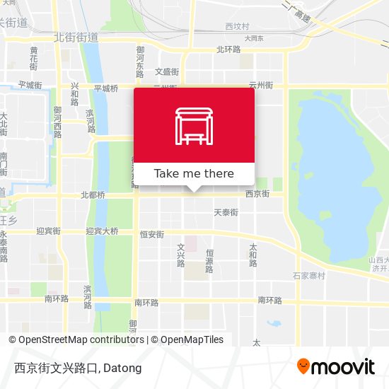西京街文兴路口 map