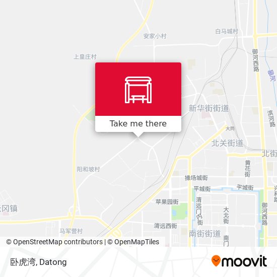 卧虎湾 map