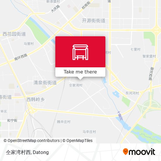 仝家湾村西 map