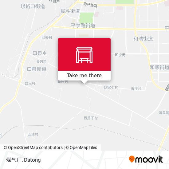 煤气厂 map