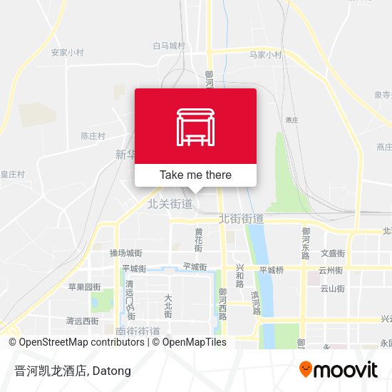 晋河凯龙酒店 map