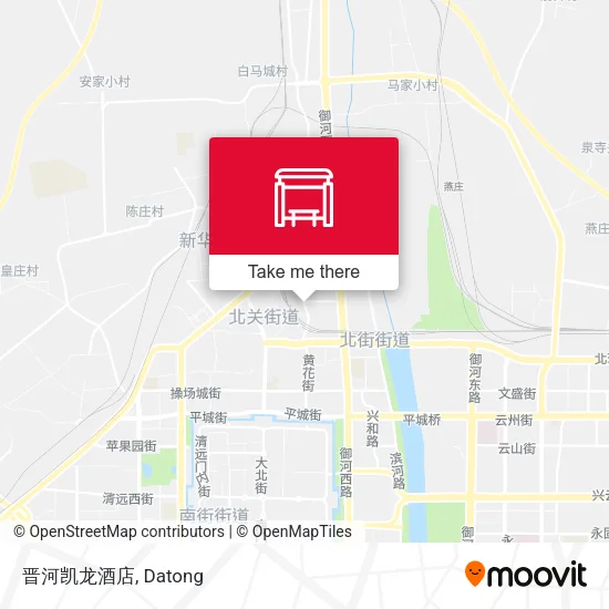 晋河凯龙酒店 map