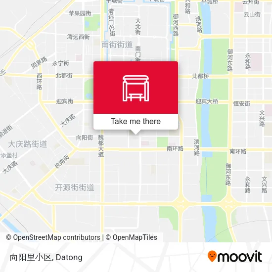 向阳里小区 map