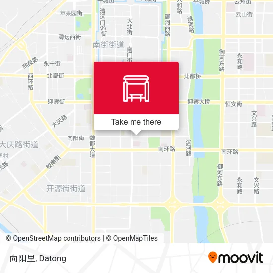 向阳里 map