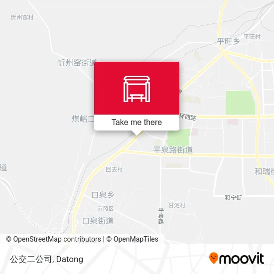 公交二公司 map