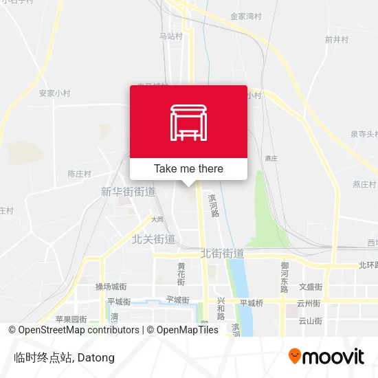 临时终点站 map