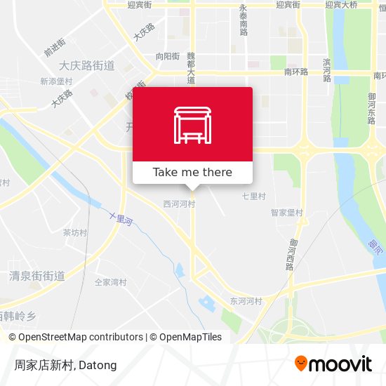 周家店新村 map