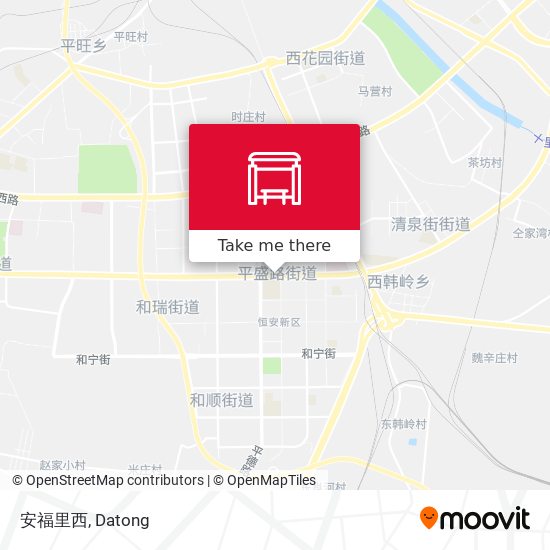安福里西 map