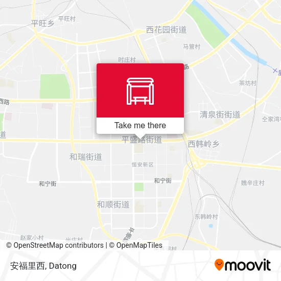 安福里西 map