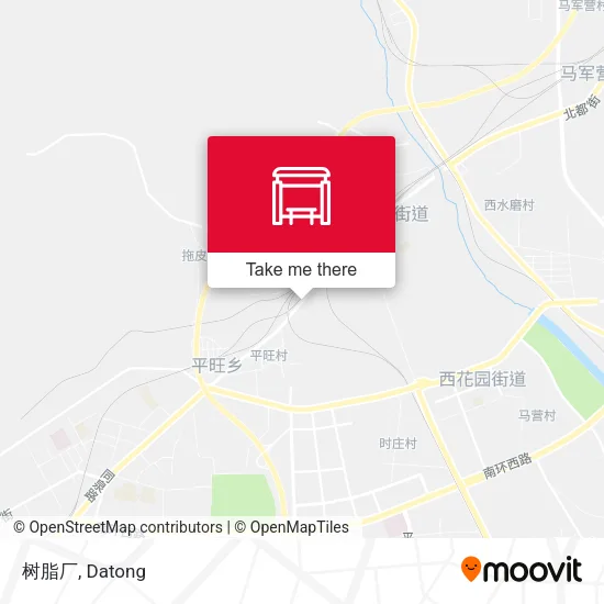树脂厂 map