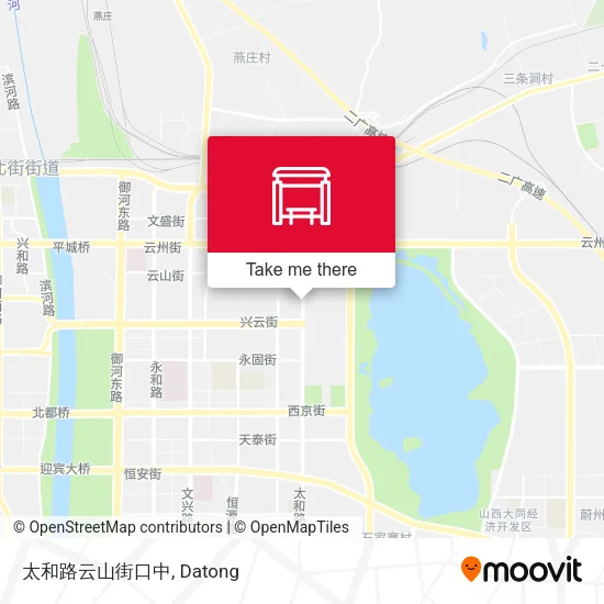 太和路云山街口中 map