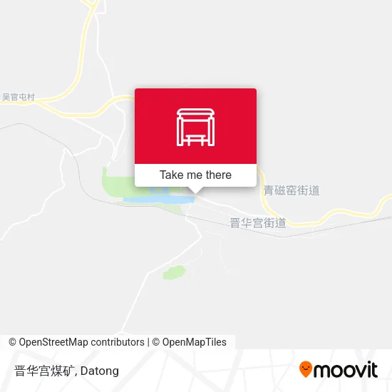 晋华宫煤矿 map