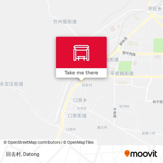 回去村 map