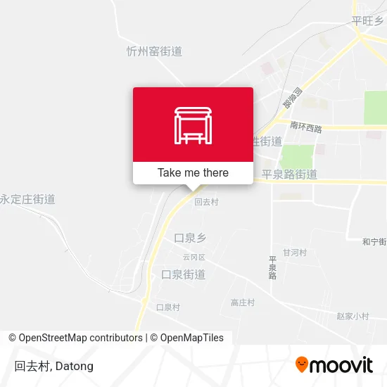 回去村 map