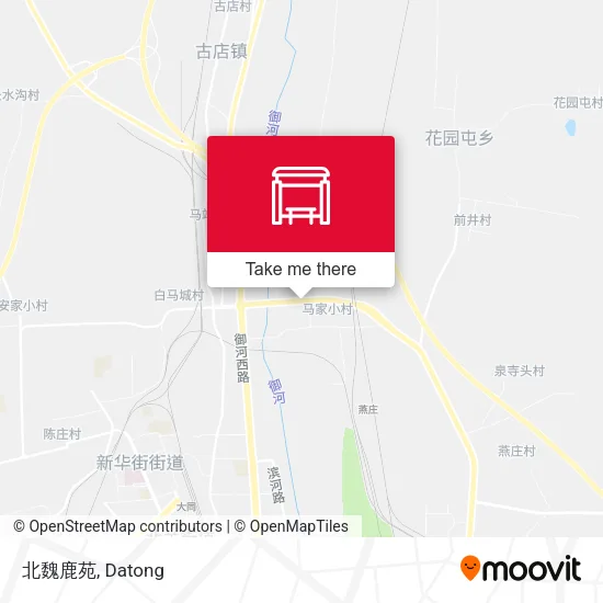 北魏鹿苑 map